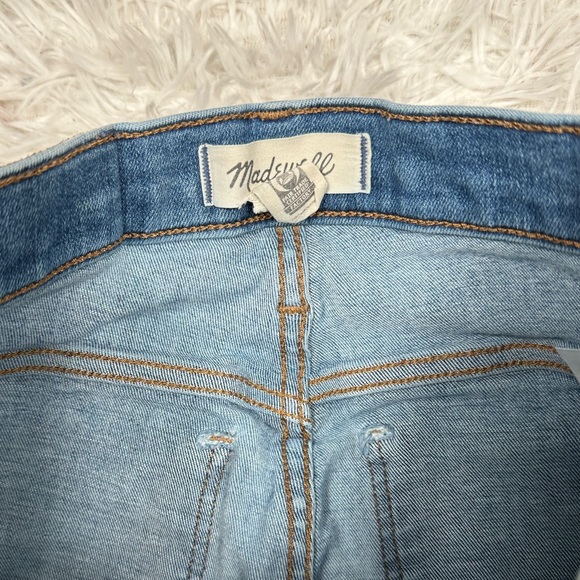 Madewell 10" High-Rise Skinny Jeans in Bradshaw Wash Size 25x27 - Blue - Picture 8 of 11